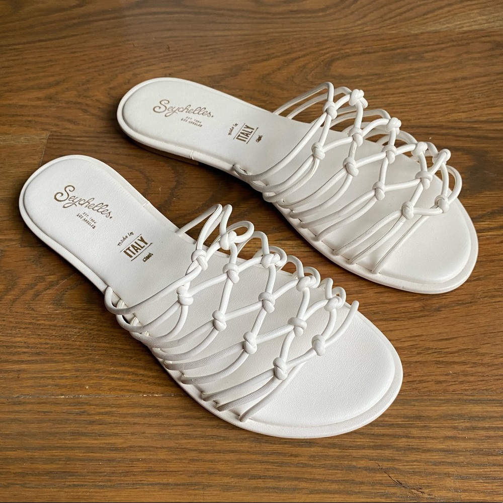 NEW Seychelles Knotted Slide Sandals